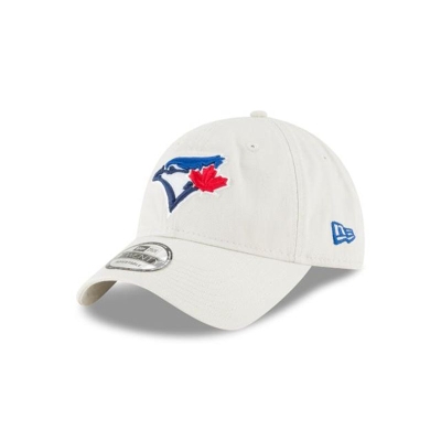 Toronto Blue Jays Gorra | New Era MLB Stone Core Classic 9twenty Adjustable Cap Mexico - Marrom